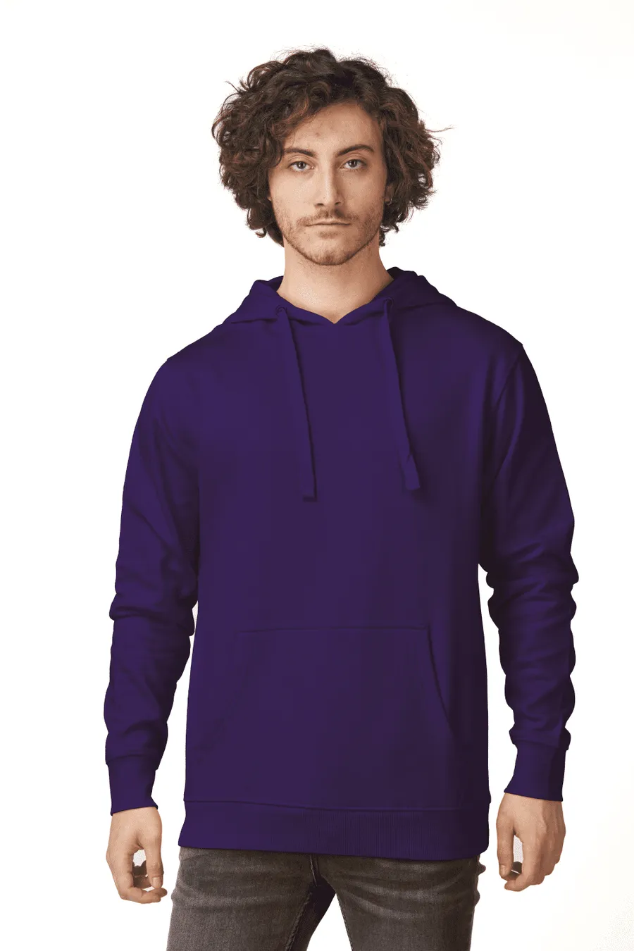 Canguro Cottonext Unisex 80% Algodón 20% Poliéster 340 Grs Morado