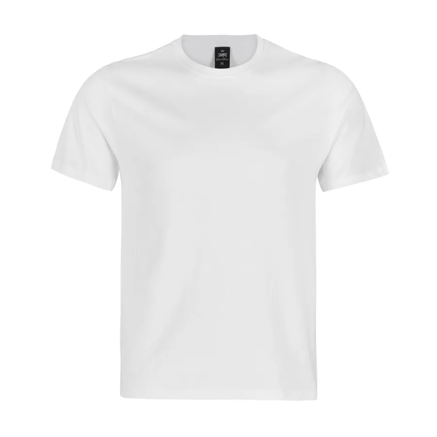 Polera Hombre MC Old Brits 100% Algodón 160 Grs Blanco