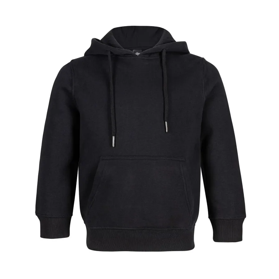 Hoodie Old Brits Niño Unisex 80% Algodón 20% Poliéster. Negro