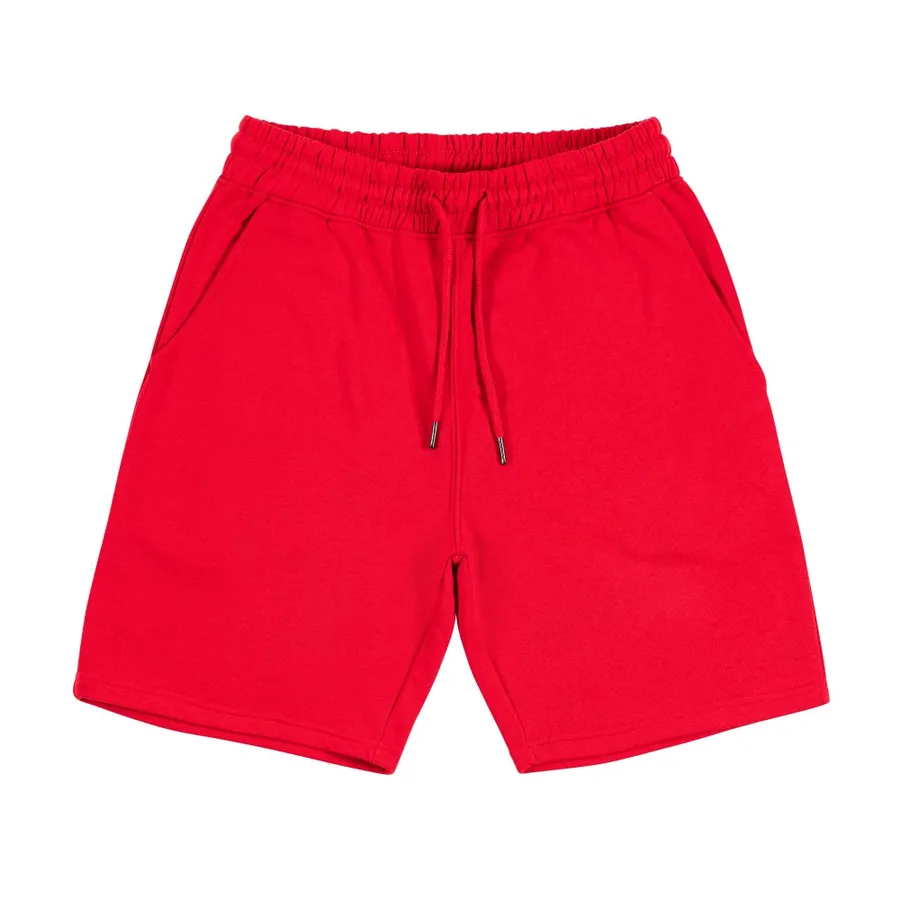 Short Buzo Hombre Old Brits / Exterior: 100% Algodón / Interior: 80% Algodón 20% Poliéster / 285 Grs Rojo