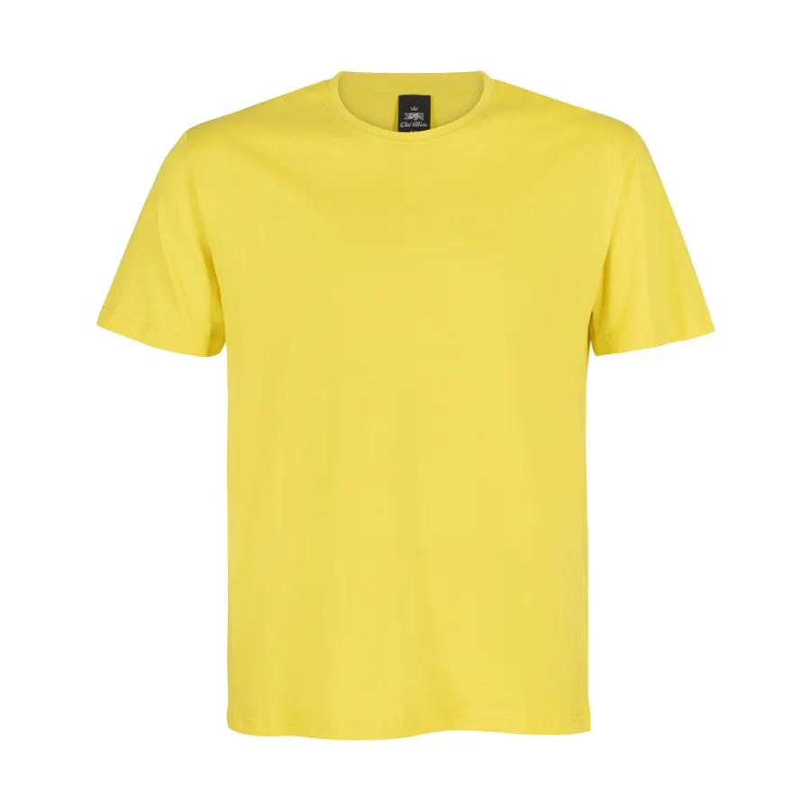 Polera MC Niño Old Brits 100% Algodón 160 Grs Amarillo
