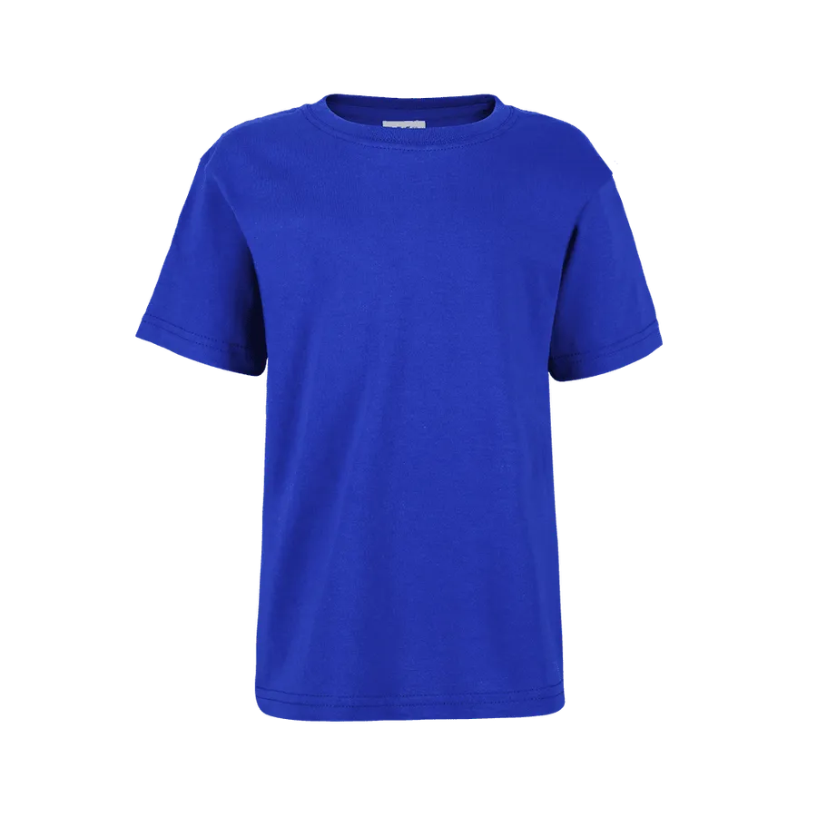 Polera Yazbek N0300 Niño MC 100% Algodón Royal