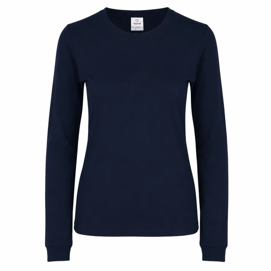 Polera Yazbek D0304 Mujer ML 100% Algodón Marino