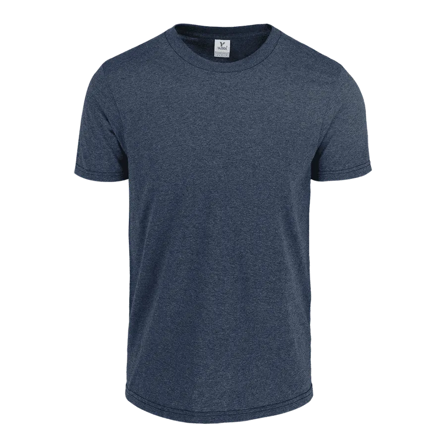 Polera Yazbek C0250 Hombre MC 50% Algodón / 50 Poliéster Heather Marino
