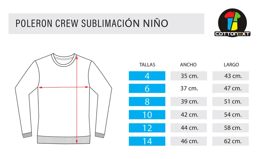 Tabla de medidas